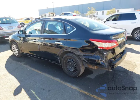 2013 Nissan Sentra Sv z USA, uszkodzony, nr VIN 1N4AB7AP8DN906026